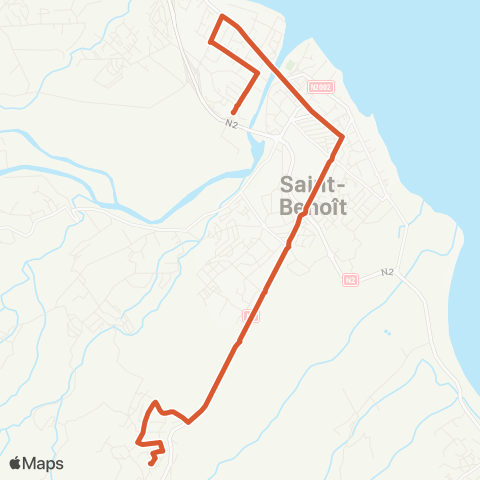 Estival École André Duchemann - Gare St-Benoît map