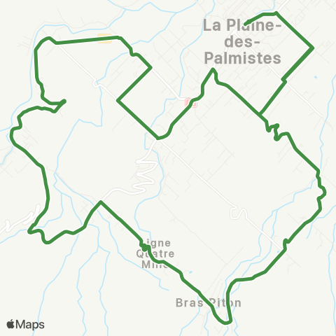 Estival Plaine des Palmistes - Plaine des Palmistes map