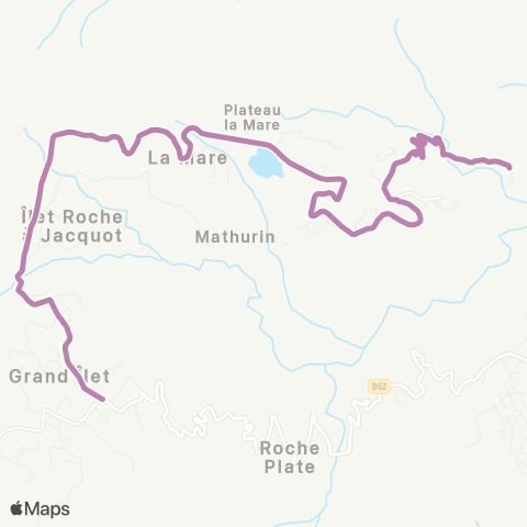 Estival Be Cabot - Grand Îlet map