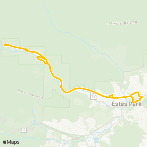 The Peak Gold map
