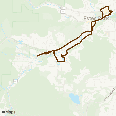 The Peak Brown map