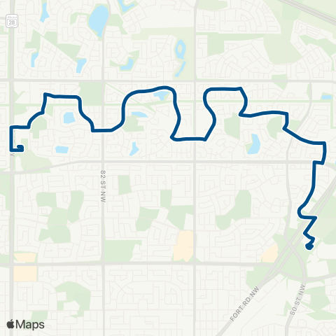 ETS Eaux Claires - West Clareview map