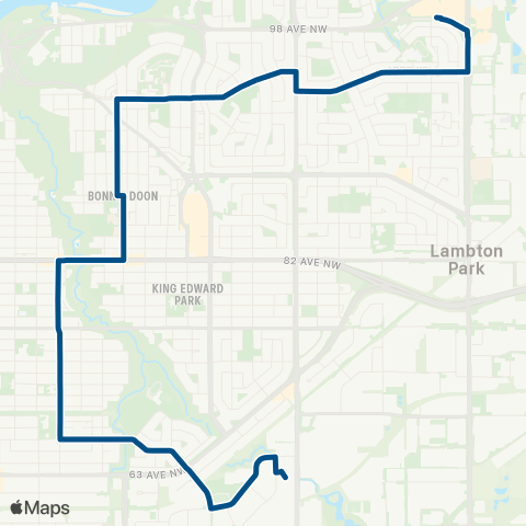 ETS Davies - Capilano map