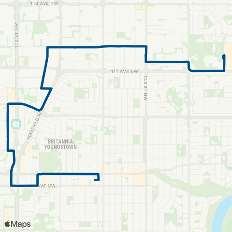 ETS Jasper Place - Westmount map