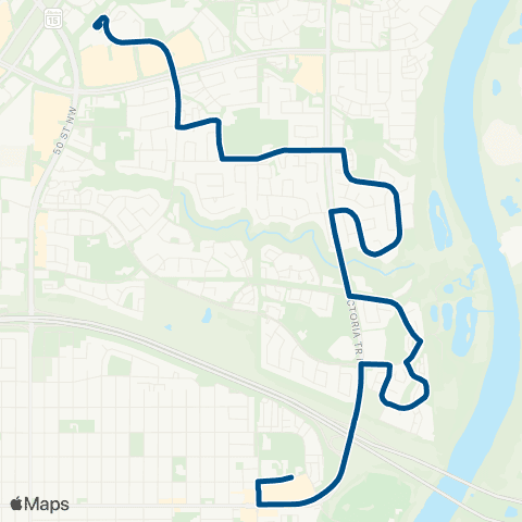ETS Abbottsfield - East Clareview map