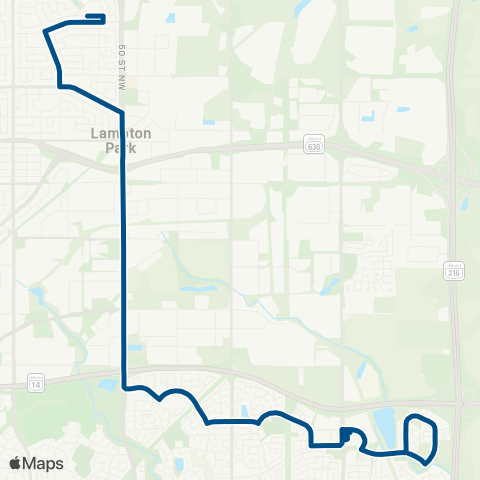 ETS Austin O'Brien - Maple map