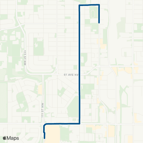 ETS Strathcona - Southgate map