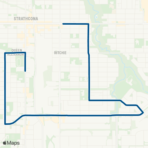 ETS Allendale - Strathcona map