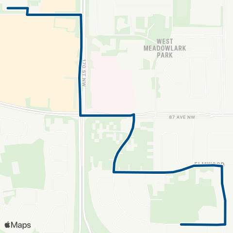 ETS Hillcrest - WEM map