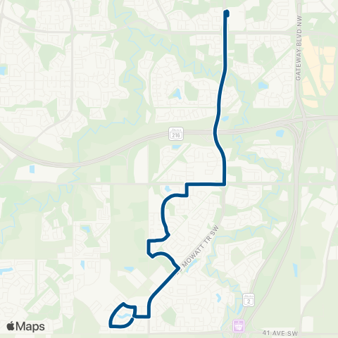 ETS Century Park - Rutherford - Desrochers map
