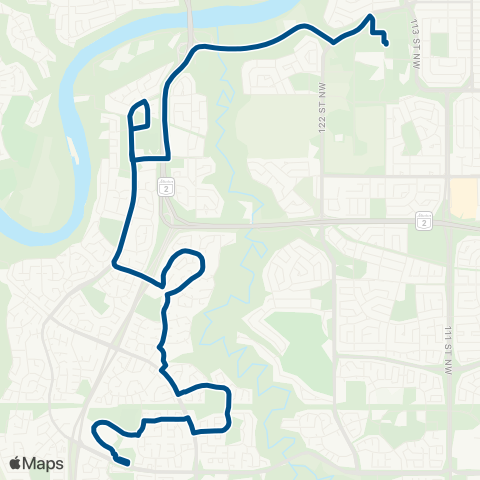 ETS Leger - Brander Gardens - South Campus map