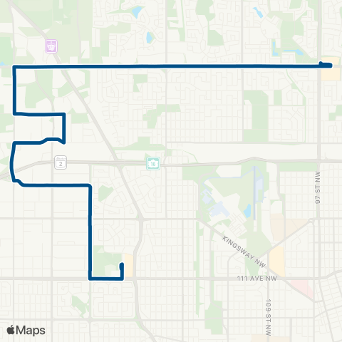 ETS Northgate - Westmount map