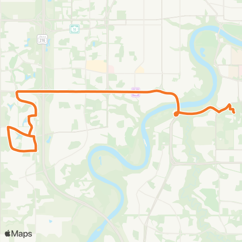 ETS The Grange - South Campus map
