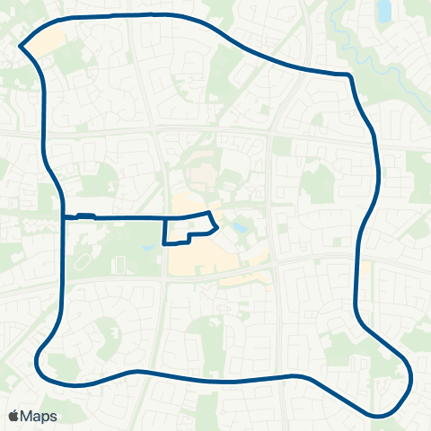 ETS Mill Woods - Millbourne map