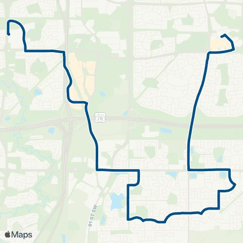 ETS Mill Woods - Century Park map
