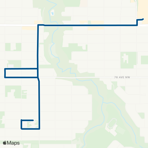 ETS Bonnie Doon - Ritchie map