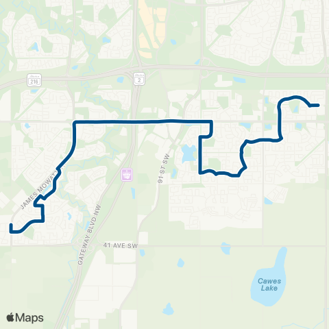 ETS Charlesworth - Dr. Anne Anderson map
