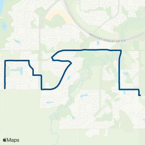 ETS Keswick - Fr. M. McCaffery map