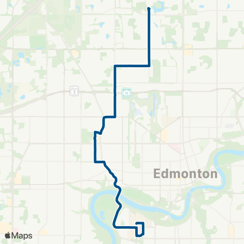 ETS Castle Downs - University map