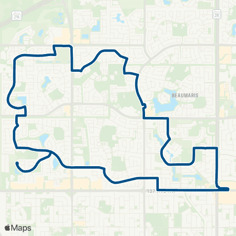 ETS Northgate - Castle Downs - Hudson map