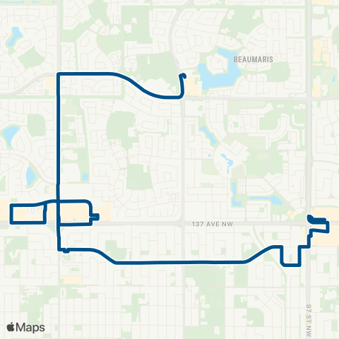 ETS Northgate - White Oaks Square - Castle Downs map