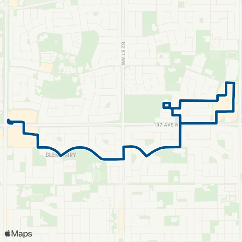 ETS Northgate - Londonderry map