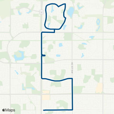 ETS Queen E. - Dickinsfield - Lago Lindo map