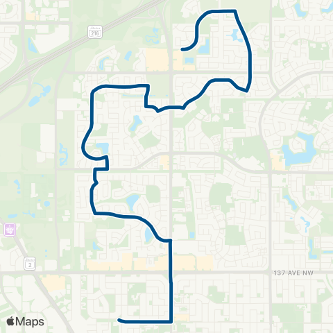 ETS Sir John Thompson - Rapperswill map
