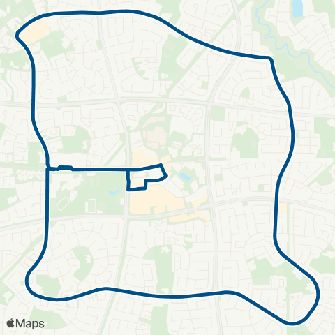 ETS Mill Woods - Millbourne map
