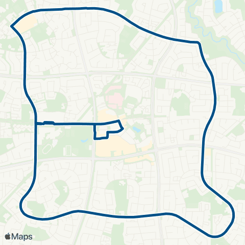 ETS Mill Woods - Millbourne map