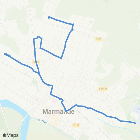 Evalys Condorcet - Aérodrome map