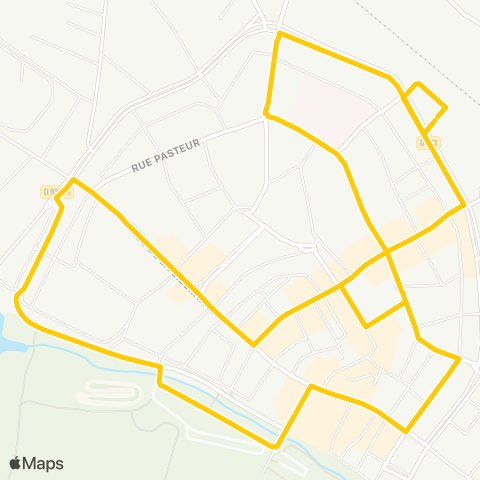 Evalys Navette Centre-ville map