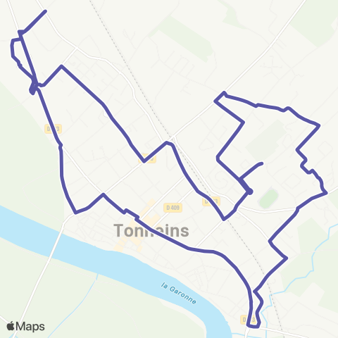 Evalys Ferron - Centre-ville - Gare map