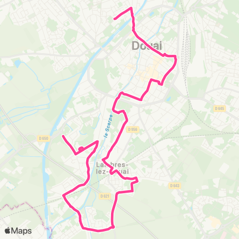Évéole Lambres St Amé - Douai Lycée Elisa Lemonnier map