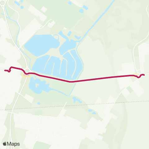 Évéole - Transport à la demande Dechy Parc des Renouelles - Sin le Noble Pescron map