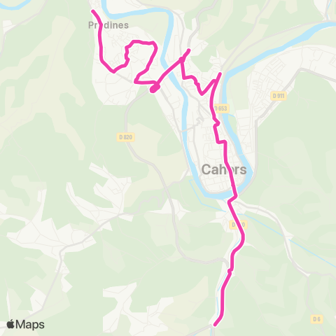Évidence Daniel Roques - Daudet - Carmes - Roc de l'Agasse - Route de Lalbenque map