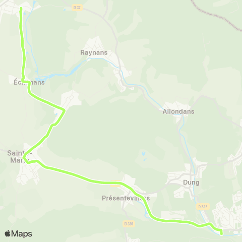 évolitY - Scolaire Lycées - Bart / Semondans map