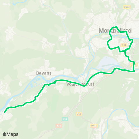évolitY - Scolaire Lycées G.Tillion / Cuvier - Colombier-Fontaine map