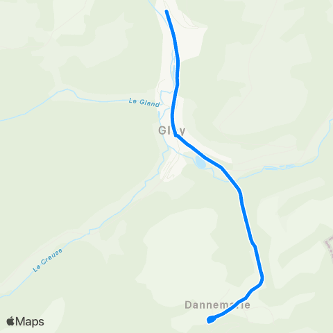 évolitY - Scolaire Écoles de Meslières et Glay map