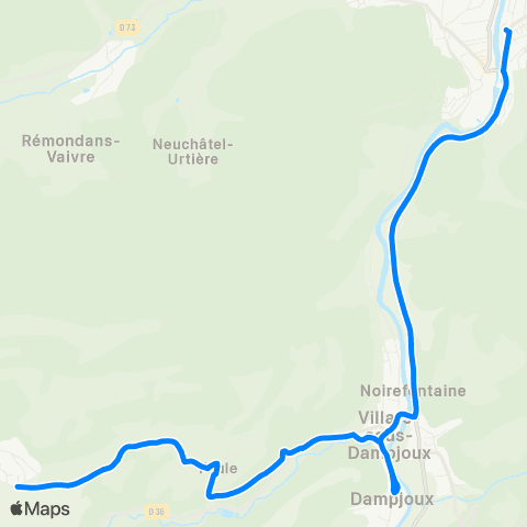 évolitY - Scolaire Écoles de Pont-de-Roide map
