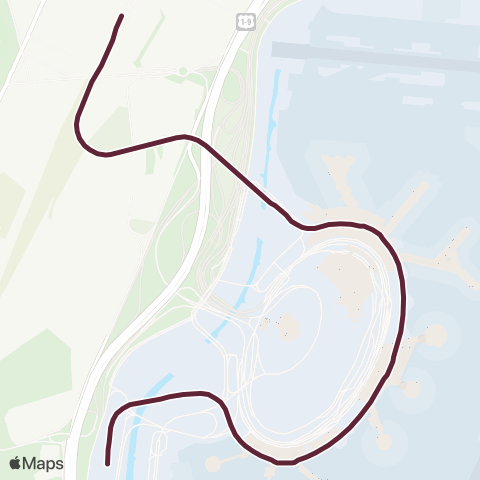 AirTrain EWR AirTrain EWR map