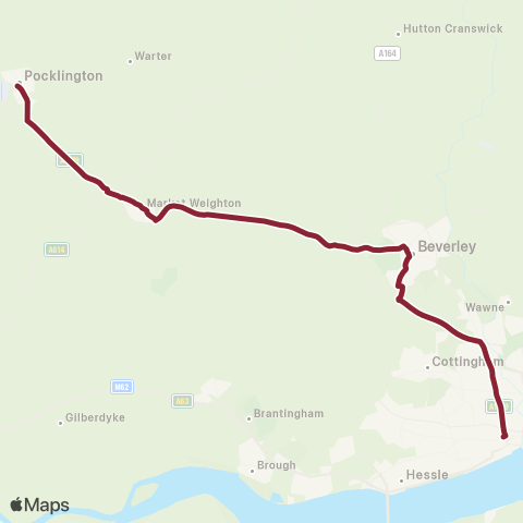 East Yorkshire Rail Station - Hull Interchange map