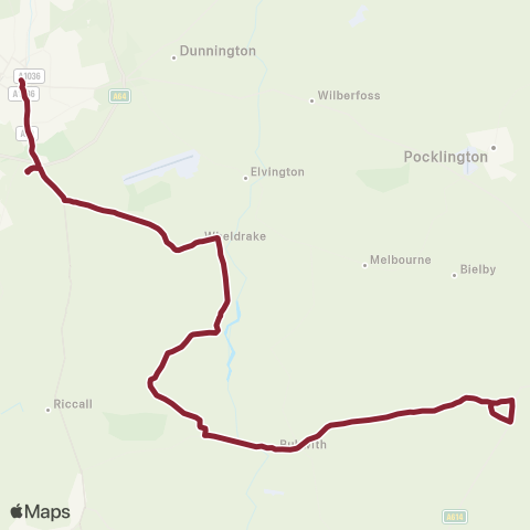 East Yorkshire Merchantgate - HOSM Runner End map