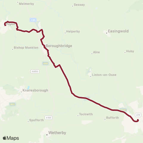 East Yorkshire Bus Station Stand 3 - Piccadilly map