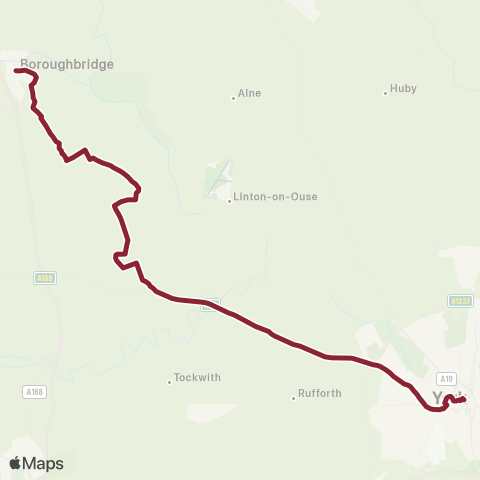 East Yorkshire Piccadilly - Bus Station Stand 2 map