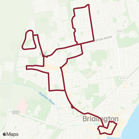 East Yorkshire Bridlington BS - Bridlington BS map