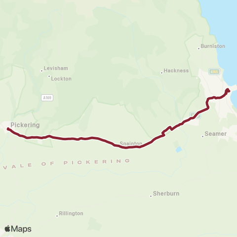 East Yorkshire The Library - Queen Street Stop B map