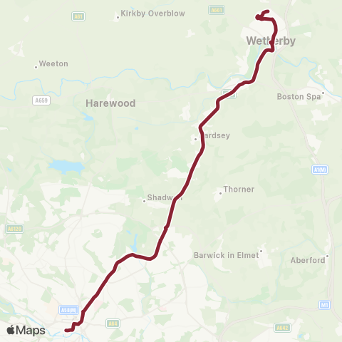 East Yorkshire Deighton Road - Station D map