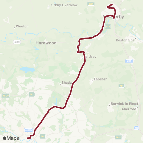 East Yorkshire Station D - Wetherby Bus Station map