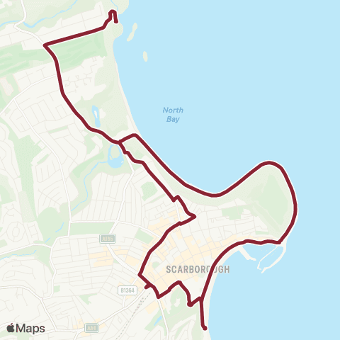 East Yorkshire Railway Sta Stop R - Railway Sta Stop R map